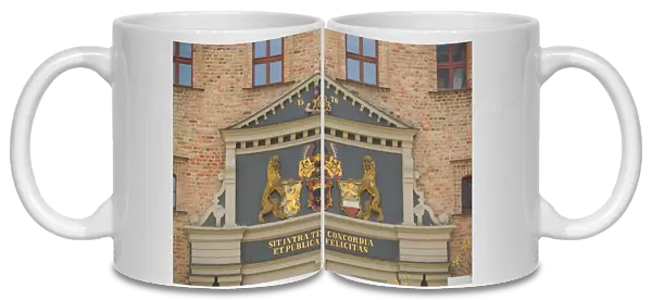 code of arms, Rostock_Germany