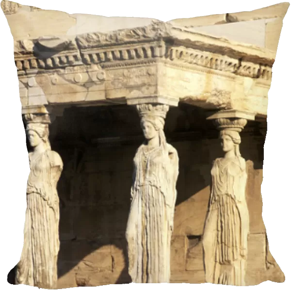 04. Athens Greece Close Up of Three Women at Parthenon
