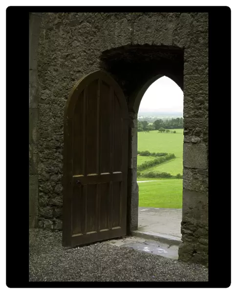 IRELAND, Tipperary, Cashel. Doorway, Rock of Cashel