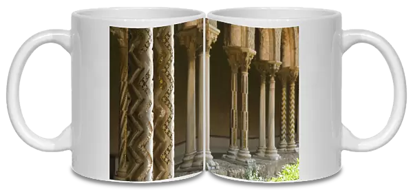 Italy, Sicily, Monreale, Santa Maria La Nuova Duomo (12th century) Cloisters & Mosaics