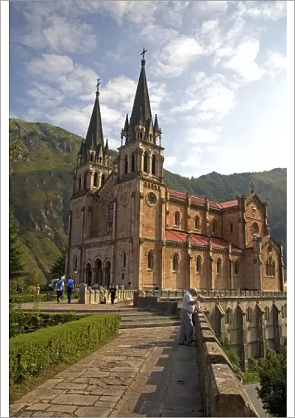 Basilica de Covadonga, Asturias, northwestern Spain