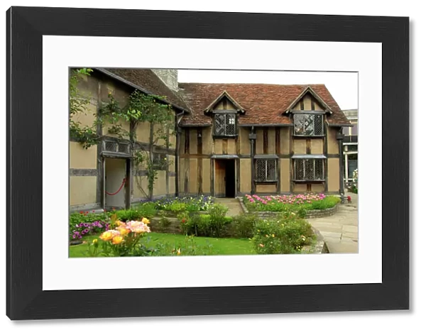 Europe, England, Midlands, Warwickshire, Stratford-upon-Avon. Shakespears Birthplace