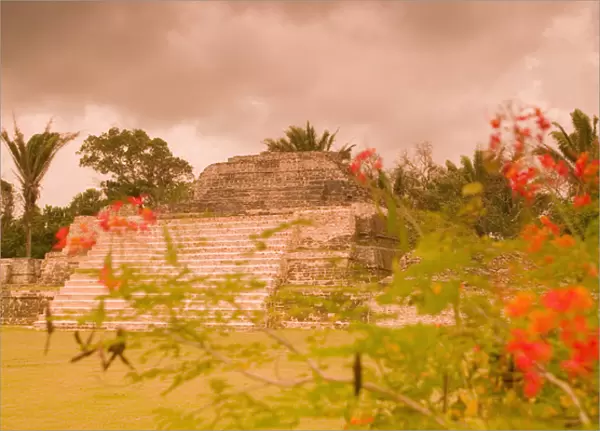 Central Plaza, Altun Ha Maya Ruins, Belize