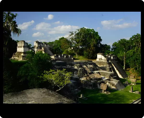 Guatemala, Tikal, main plaza