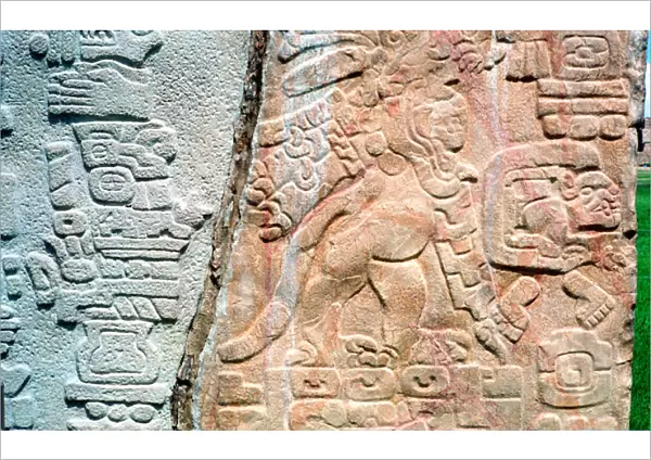 North America, Mexico, Oaxaca, Monte Alban ruins