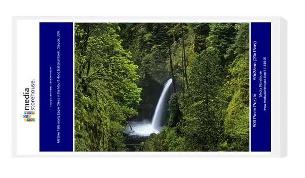 Metlako Falls along Eagle Creek in the Mount Hood National forest, Oregon, USA