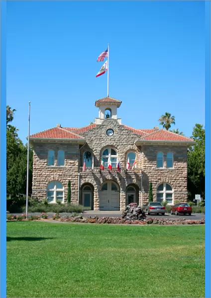 USA, California, Sonoma, historic City Hall