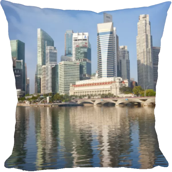 Singapore skyline, Singapore, SE Asia