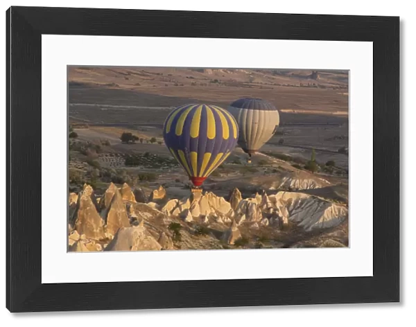 Asia, Turkey, Cappadocia. Hot Air Ballooning in Turkey, Goreme Valley, near Urgup