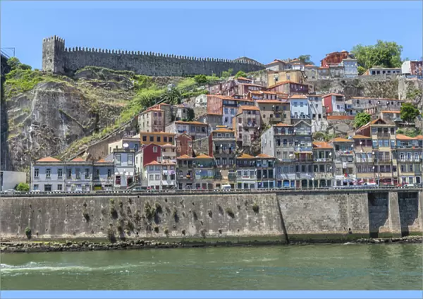 Europe, Portugal, Oporto, Douro River, Muralha Fernandina