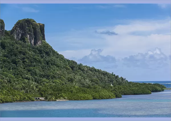 Sokehs rock, Pohnpei, Micronesia, Central Pacific