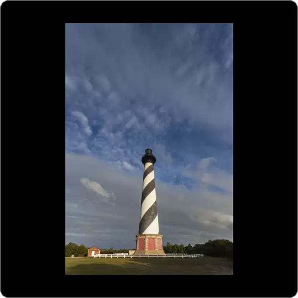 USA, North Carolina, Cape Hatteras National Saeshore, Buxton, Cape Hatteras Lighthouse, b