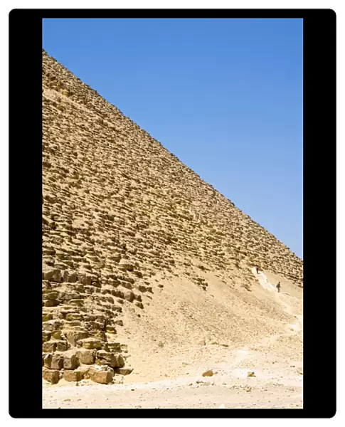 The Red Pyramid at Dashur, or Senefru Pyramid, Cairo, Egypt, North Africa, Africa