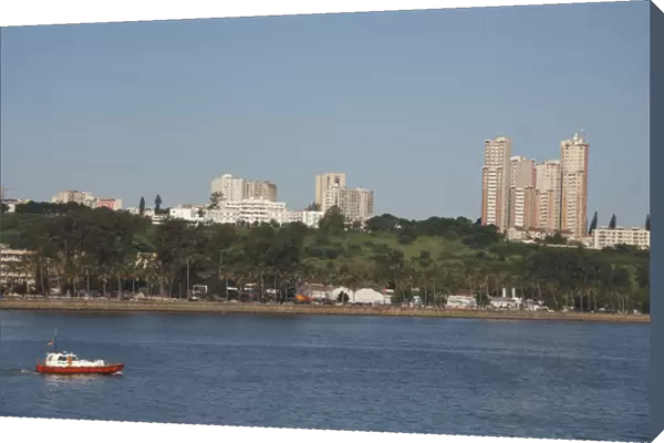 Africa, Mozambique, Maputo. Indian Ocean views of the capital city of Maputo