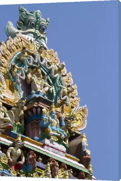 Hindu Temple in (Rangoon) Yangon, (Burma) Myanmar