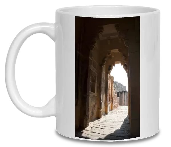 Archway, Mehrangarh Fort, Jodhpur, Rajasthan, India