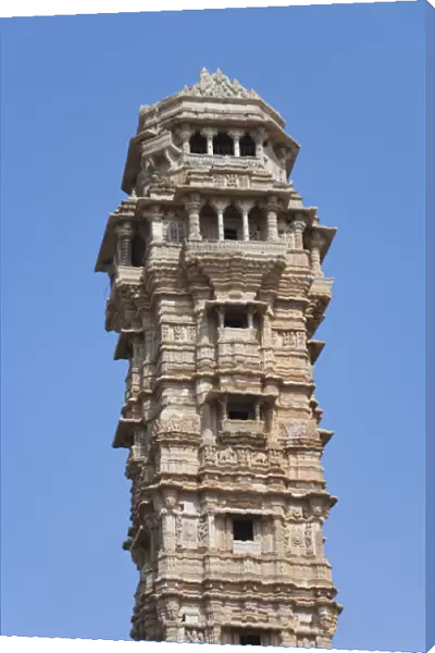 Victoria Tower in Chittorgarh Fort, Rajasthan, India