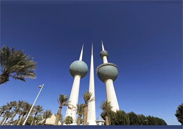 Kuwait, Kuwait City, Kuwait Towers, Kuwait Towers is a group of three towers of reinforced