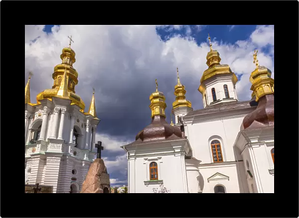 Bell Tower Far Caves Church Birth Blessed Virgin Holy Assumption Pechrsk Lavra Cathedral Kiev Ukraine