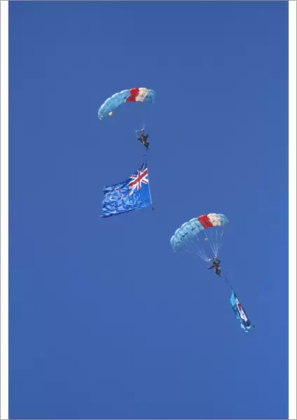 RNZAF Sky Divers, Warbirds over Wanaka, Wanaka, South Island, New Zealand