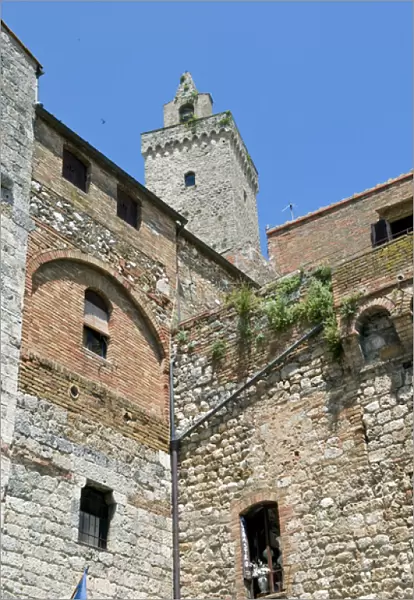 Tower of San Gimignano, UNESCO World Heritage Site, San Gimignano, Siena, Tuscany
