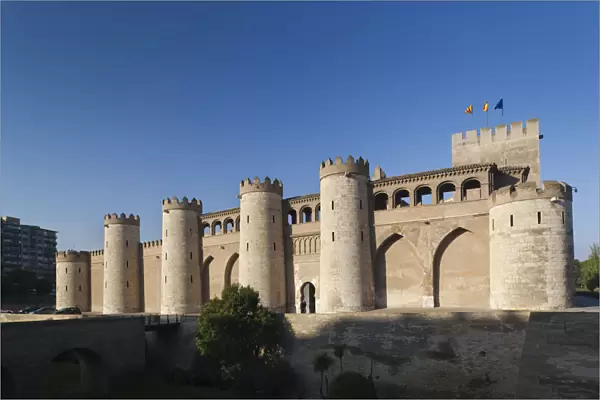 Spain, Aragon Region, Zaragoza Province, Zaragoza, The Aljaferia, 11th-century Islamic