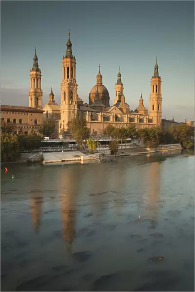 Spain, Aragon Region, Zaragoza Province, Zaragoza, Basilica de Nuestra Senora de