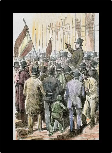 First Spanish Republic (February 11, 1873 to January 3, 1874)