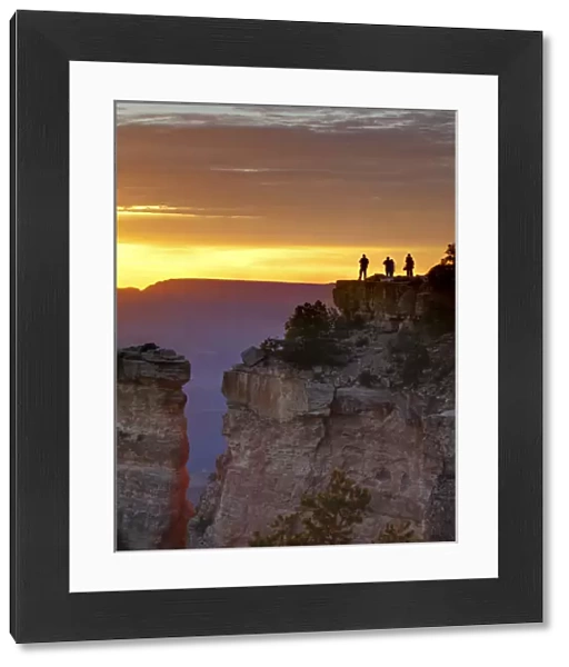 USA, Arizona, Grand Canyon National Park, Sunrise at Yaki Point