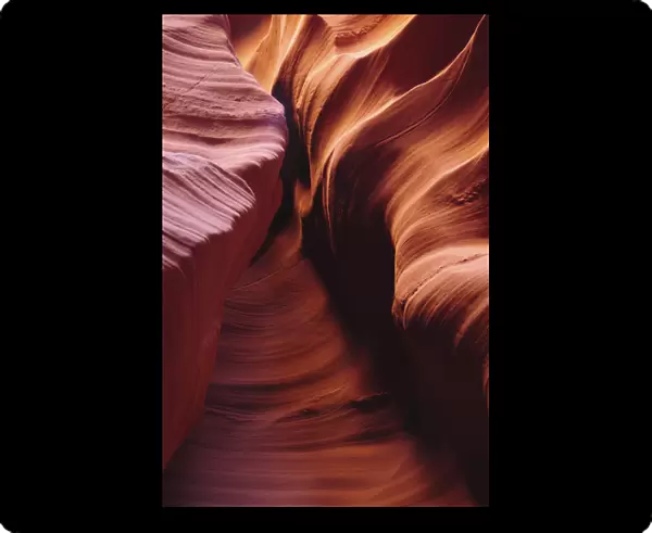 Light Reflections and Swirls in Secret Canyon, Page, Arizona, USA