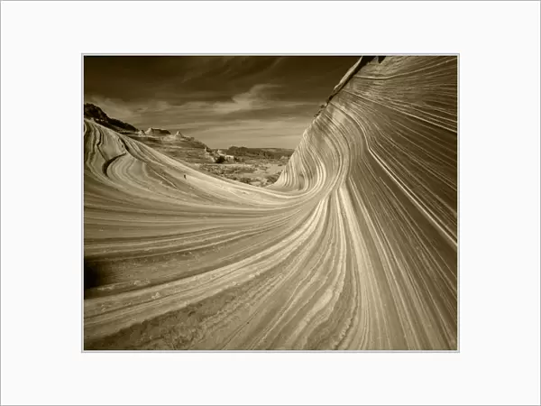 USA, Arizona, Paria Canyon, The Wave formation in Coyote Buttes