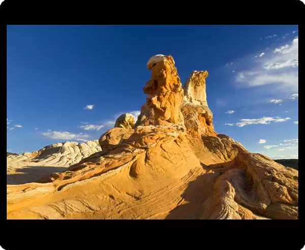 Sandstone formations at the White Pocket in the Vermillion Cliffs National Monument