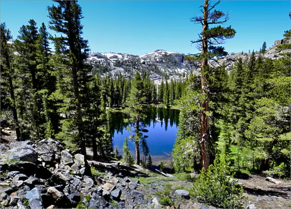 Ansel Adams Wilderness, CA, USA, Clark Lakes