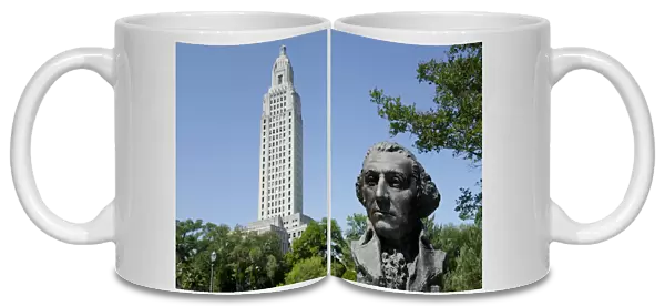 Louisiana, Baton Rouge. Louisiana State Capitol building