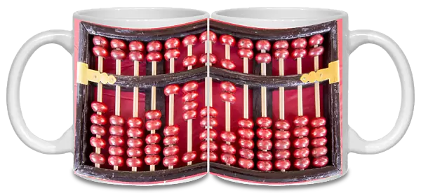 USA, Arizona, Phoenix. Chinese abacus close-up