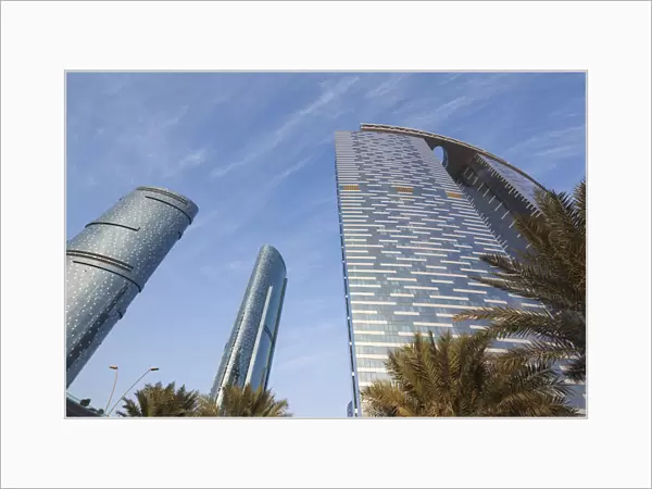 UAE, Abu Dhabi, Al Reem Island, new development area, Gate Towers