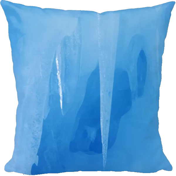 USA, California, Sierra Nevada Range. Detail inside ice cave