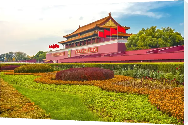 Mao Tse Tung, Tiananmen Gate, Forbidden City, Beijing, China