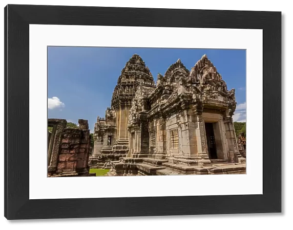 Thailand. Phimai Historical Park. Ruins of ancient Khmer temple complex. Central Sanctuary