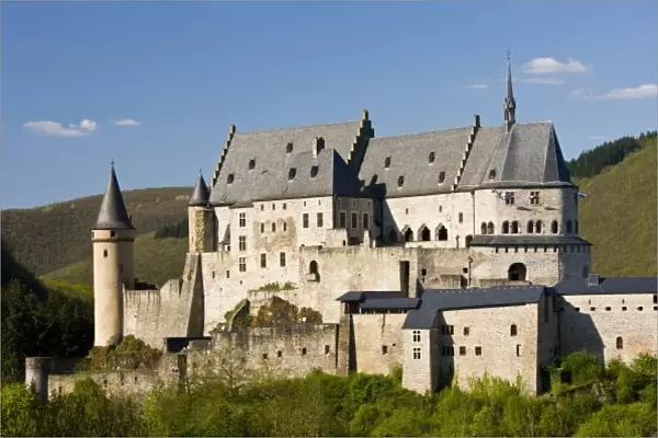 Luxembourg, Vianden. Vianden Chateau (b. 15th c. )