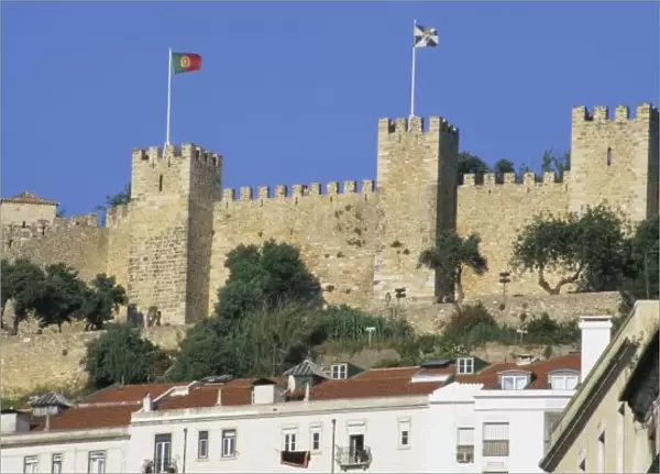 Portugal, Lisbon. Castelo de Sao Jorge