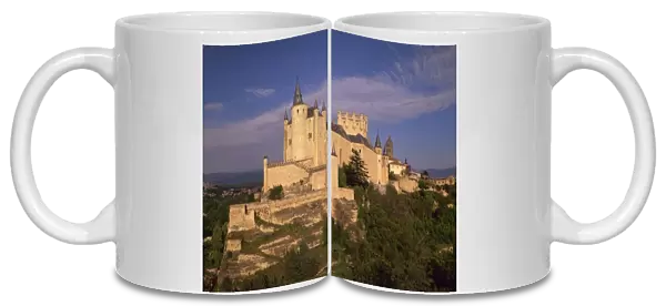 Alcazar and Cathedral, Segovia, Castile Leon, Spain
