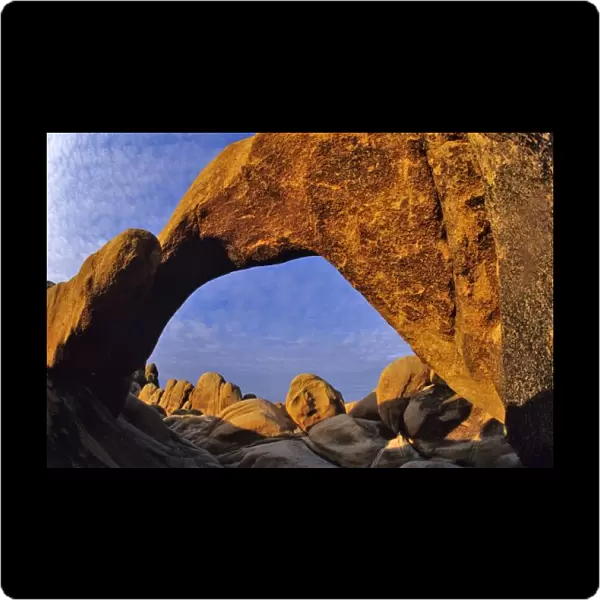 Arch Rock at Joshua Tree National Park in California