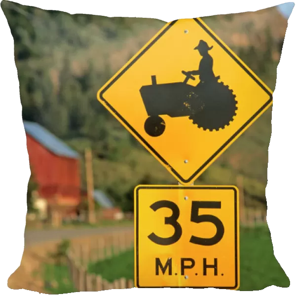 Rural road sign