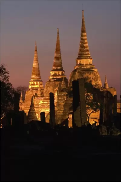 Wat Phra Si Sanphet Temple, Ayutthaya, Thailand