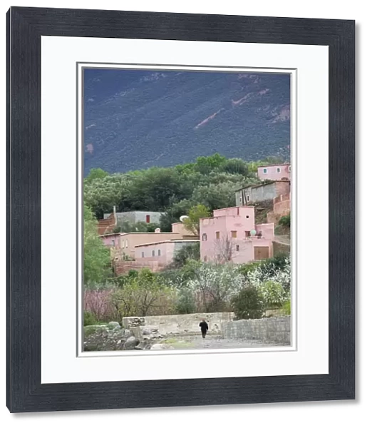 MOROCCO, Tizi, N, Test Pass Road, OUIRGANE: Old Moroccan Mountain Village