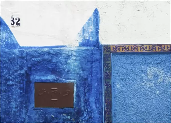 MOROCCO, Rabat: Kasbah des Oudaias, House Detail