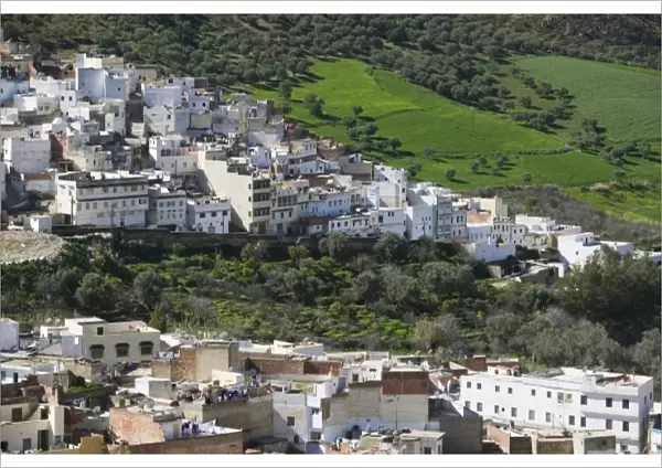 MOROCCO, Moulay, Idriss: Town View from the South