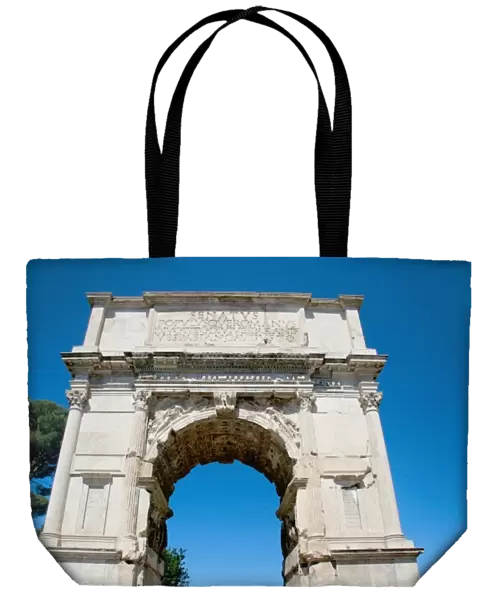 Roman Art. Arch of Titus. Erected in the year 81 to commemorate the conquest of Titus