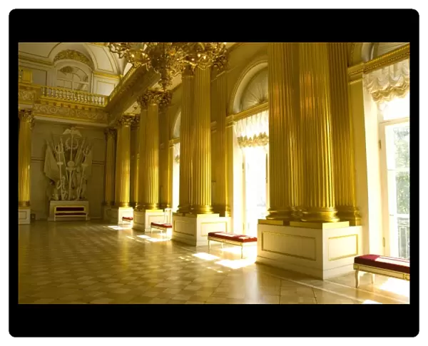 Russia. St. Petersburg. Hermitage Museum. Imperial Hall